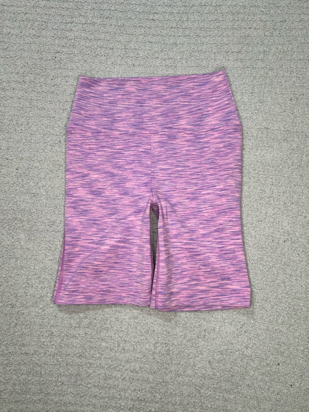 Outdoor Voices‎ Spacedye Pink Bike Shorts 8" Athletic Sz XS
